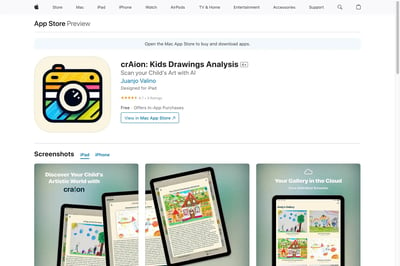 crAion: Kids Drawings Analysis preview